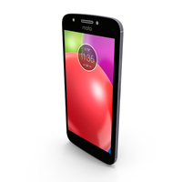 Motorola Moto E4 Plus Iron Gray PNG & PSD Images