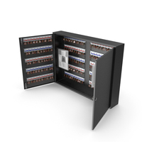 Large Key Cabinet With Keys PNG & PSD Images