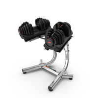 Bowflex SelectTech Dumbbell with Stand Set PNG & PSD Images