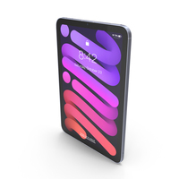 iPad Mini 2021 Purple PNG & PSD Images