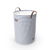 Laundry Basket with Lid Blue PNG & PSD Images