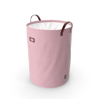 Laundry Basket with Lid Pink PNG & PSD Images