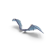 Dragon Big Wings Blue PNG & PSD Images