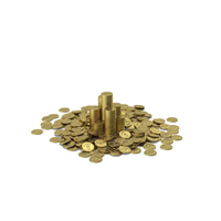 Euro Coin Pile PNG & PSD Images