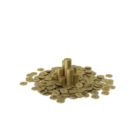 Pirate Coin Pile PNG & PSD Images
