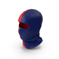 Balaclava Blue and Red PNG & PSD Images