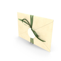 Envelope with Bow PNG & PSD Images