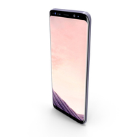 Samsung Galaxy S8 Orchid Gray PNG & PSD Images