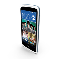 HTC Desire 526 White PNG & PSD Images