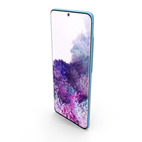 Samsung Galaxy S20 (5G) Plus Cloud Blue PNG & PSD Images