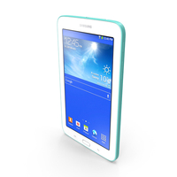 Samsung Galaxy Tab 3 Lite 7.0 3G Blue PNG & PSD Images