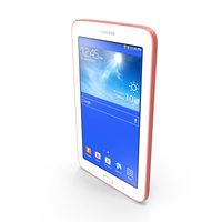 Samsung Galaxy Tab 3 Lite 7.0 3G Pink PNG & PSD Images
