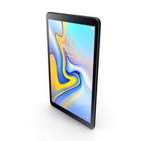 Samsung Galaxy Tab A 10.5 Black PNG & PSD Images