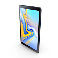 Samsung Galaxy Tab A 10.5 Blue PNG & PSD Images