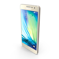 Samsung Galaxy A5 Champagne Gold PNG & PSD Images