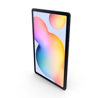 Samsung Galaxy Tab S6 Lite Oxford Gray PNG & PSD Images