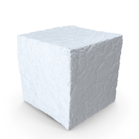 Large Snow Cube PNG & PSD Images