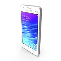Samsung Z1 White PNG & PSD Images