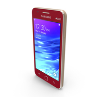 Samsung Z1 Wine Red PNG & PSD Images
