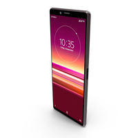 Sony Xperia 5 Red PNG & PSD Images