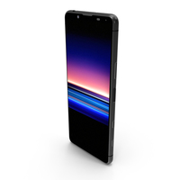 Sony Xperia 5 II Black PNG & PSD Images