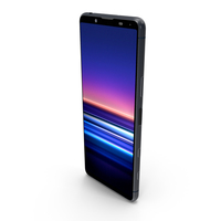 Sony Xperia 5 II Blue PNG & PSD Images
