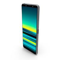 Sony Xperia 5 II Grey PNG & PSD Images