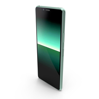 Sony Xperia 10 Mk. II Mint Green PNG & PSD Images