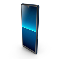 Sony Xperia L4 Blue PNG & PSD Images