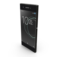 Sony Xperia XA1 Black PNG & PSD Images