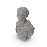 Man Stone Bust PNG & PSD Images
