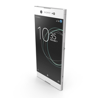 Sony Xperia XA1 Ultra White PNG & PSD Images