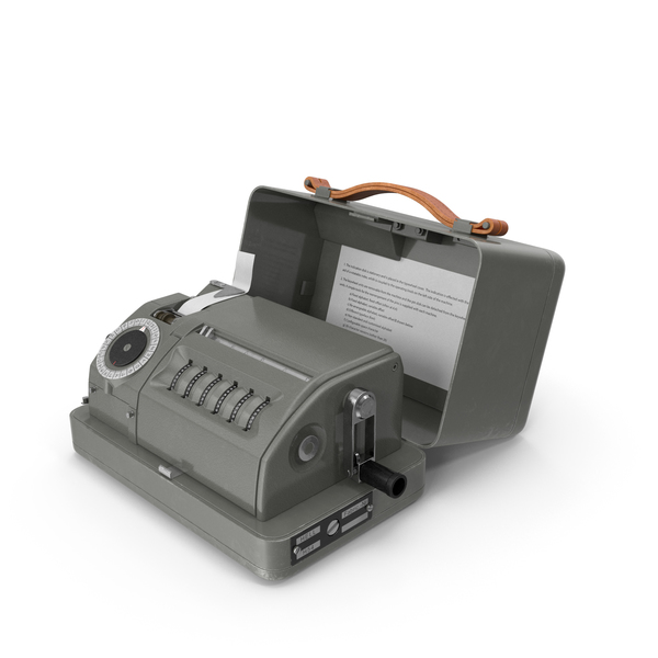 Portable Mechanical Cipher Machine PNG & PSD Images