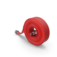 Rolled Up Fire Hose Red PNG & PSD Images