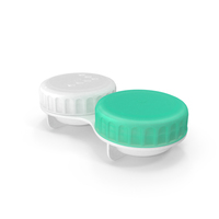 Screw Top Contact Lens Case PNG & PSD Images
