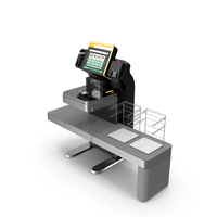 Self Checkout Retail System PNG & PSD Images