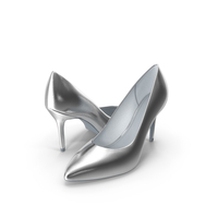 Silver Shoes PNG & PSD Images