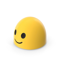Slightly Smiling Face Android Emoji PNG & PSD Images