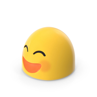 Smiling Face Android Emoji PNG & PSD Images
