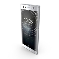 Sony Xperia XA2 Ultra Silver PNG & PSD Images