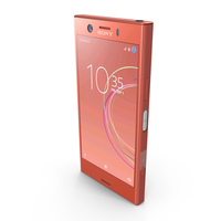 Sony Xperia XZ1 Compact Twilight Pink PNG & PSD Images