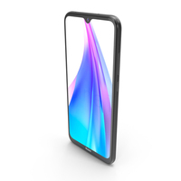 Xiaomi Redmi Note 8T Moonlight white PNG & PSD Images