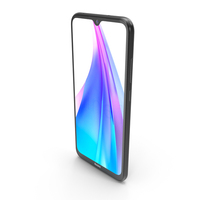 Xiaomi Redmi Note 8T Moonshadow Grey PNG & PSD Images