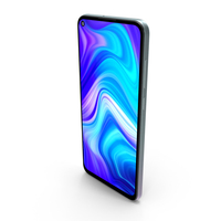 Xiaomi Redmi Note 9 White PNG & PSD Images