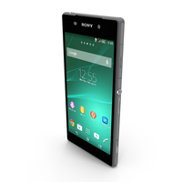 Sony Xperia Z2 Black PNG & PSD Images