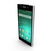 Sony Xperia Z2 White PNG & PSD Images