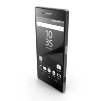 Sony Xperia Z5 Premium Graphite Black PNG & PSD Images