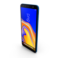 Samsung Galaxy J4 Core Blue PNG & PSD Images