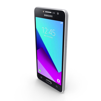 Samsung Galaxy J2 Prime Black PNG & PSD Images