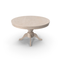 Birch Round Table PNG & PSD Images